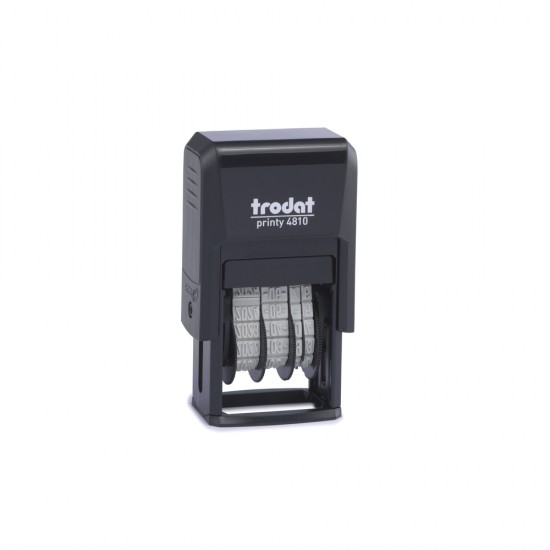 ΣΦΡΑΓΙΔΕΣ TRODAT 4810 PRINTY ΗΜ/ΝΙΑΣ ΕΛΛΗΝΙΚΕΣ BLACK PAD