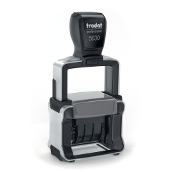 ΣΦΡΑΓΙΔΕΣ TRODAT 5030 PROFESSIONAL ΗΜ/ΝΙΑΣ ENG. BLACK PAD