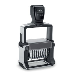 ΣΦΡΑΓΙΔΕΣ TRODAT 55510 PROFESSIONAL 10 ΑΡΙΘΜΩΝ 5ΜΜ BLACK PAD