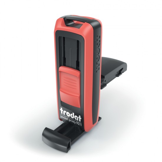 ΣΦΡΑΓΙΔΕΣ TRODAT 9511 POCKET RED/BLACK PAD