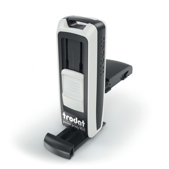 ΣΦΡΑΓΙΔΕΣ TRODAT 9511 POCKET WHITE/BLACK PAD