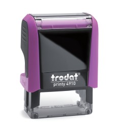 ΣΦΡΑΓΙΔΕΣ TRODAT 4910 PRINTY FUCHSIA/BLACK PAD