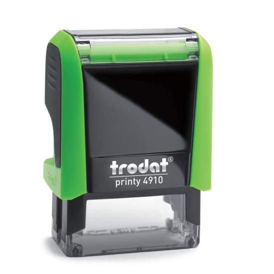 ΣΦΡΑΓΙΔΕΣ TRODAT 4910 PRINTY GREEN/BLACK PAD