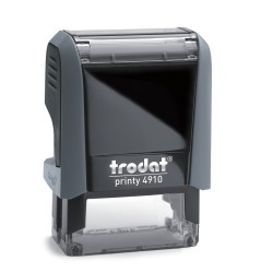 ΣΦΡΑΓΙΔΕΣ TRODAT 4910 PRINTY GREY/BLACK PAD