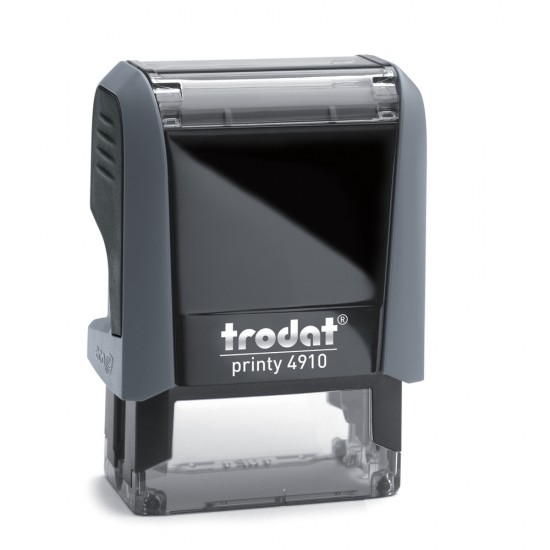ΣΦΡΑΓΙΔΕΣ TRODAT 4910 PRINTY GREY/BLACK PAD