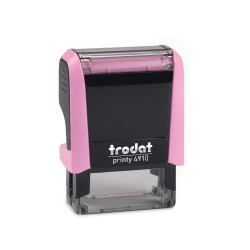 ΣΦΡΑΓΙΔΕΣ TRODAT 4910 PRINTY PASTEL ROSE/BLACK PAD NEW