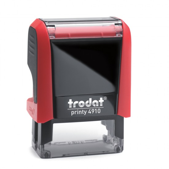 ΣΦΡΑΓΙΔΕΣ TRODAT 4910 PRINTY RED/BLACK PAD