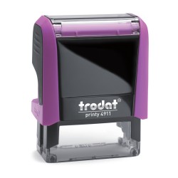ΣΦΡΑΓΙΔΕΣ TRODAT 4911 PRINTY FUCHSIA/BLACK PAD