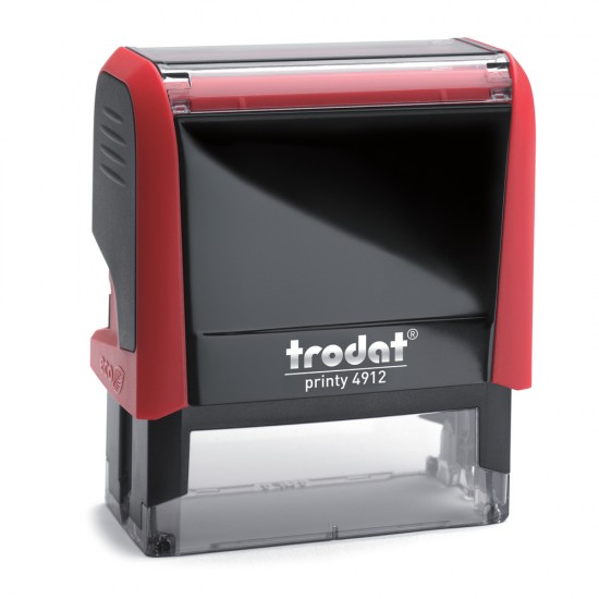 ΣΦΡΑΓΙΔΕΣ TRODAT 4912 PRINTY RED/BLACK PAD