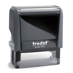ΣΦΡΑΓΙΔΕΣ TRODAT 4914 PRINTY GREY/BLACK PAD