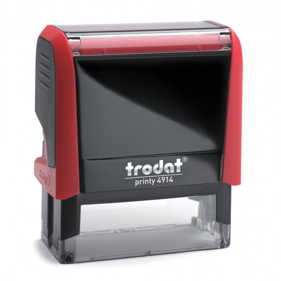 ΣΦΡΑΓΙΔΕΣ TRODAT 4914 PRINTY RED/BLACK PAD