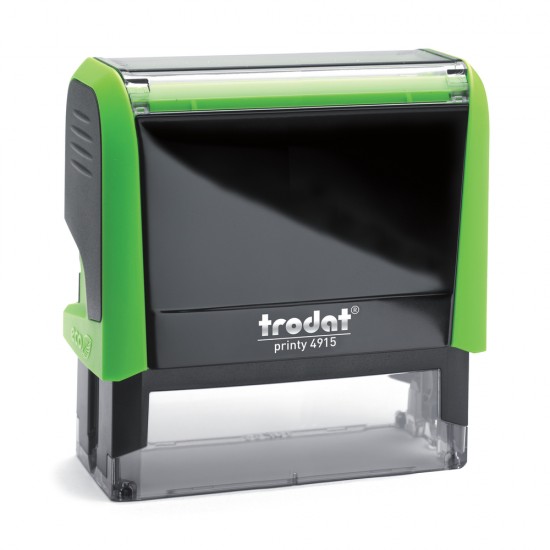 ΣΦΡΑΓΙΔΕΣ TRODAT 4915 PRINTY GREEN/BLACK PAD