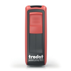 ΣΦΡΑΓΙΔΕΣ TRODAT 9511 POCKET RED/BLACK PAD