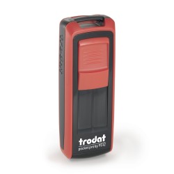 ΣΦΡΑΓΙΔΕΣ TRODAT 9512 POCKET RED/BLACK PAD