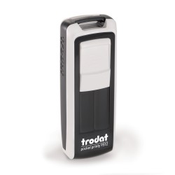 ΣΦΡΑΓΙΔΕΣ TRODAT 9512 POCKET WHITE/BLACK PAD